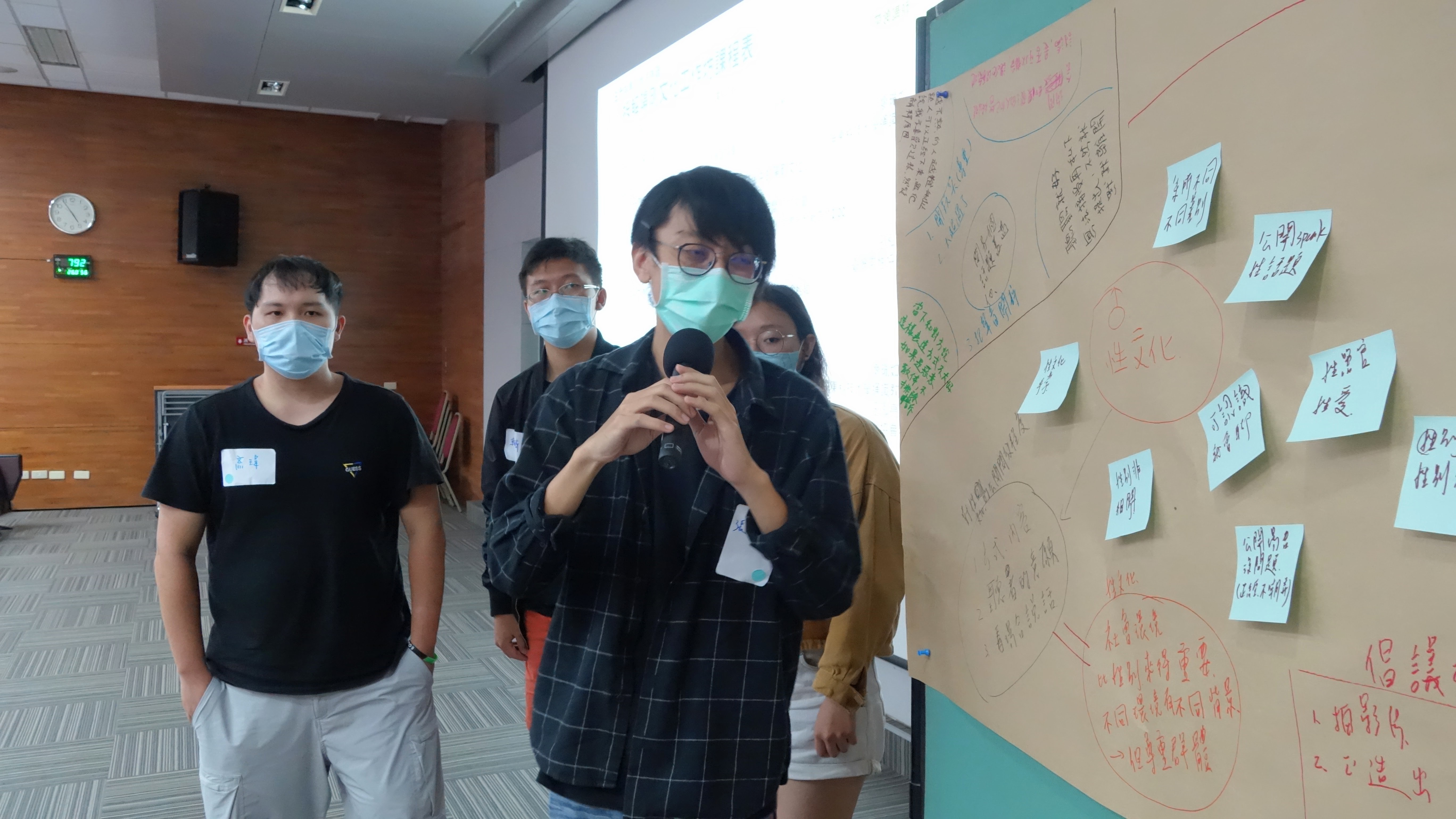 學員分享小組倡議規劃